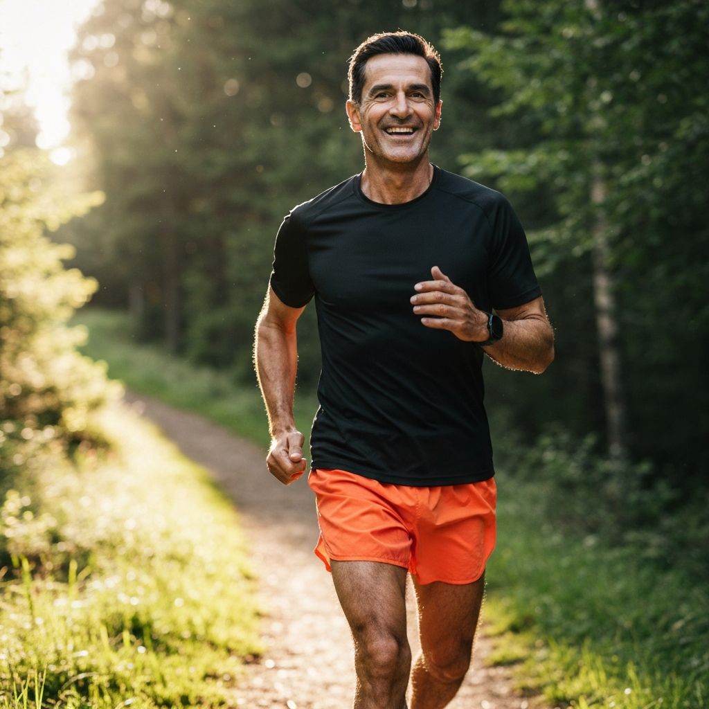 Aktywny mężczyzna po 50 roku życia